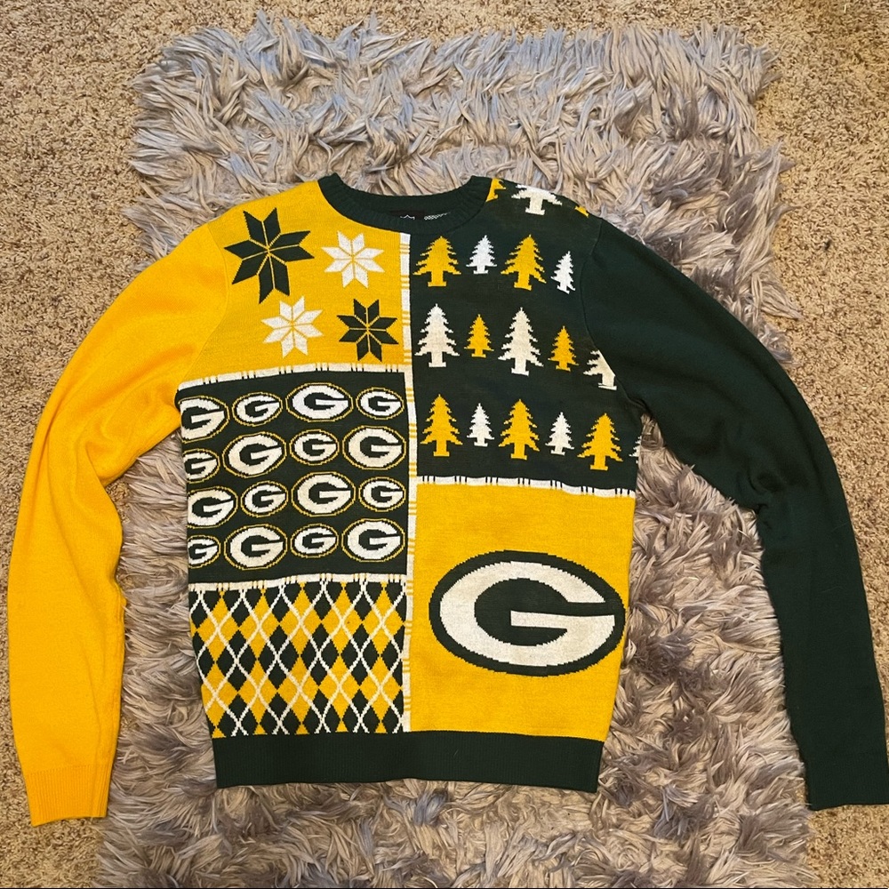 Green Bay Packers Christmas Sweater
